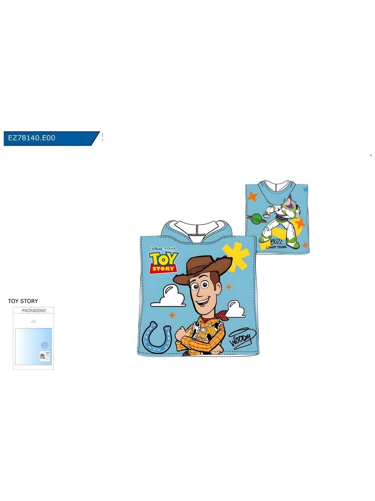 Poncho Playa Microfibra Toy Story Sun City Sun City - 2