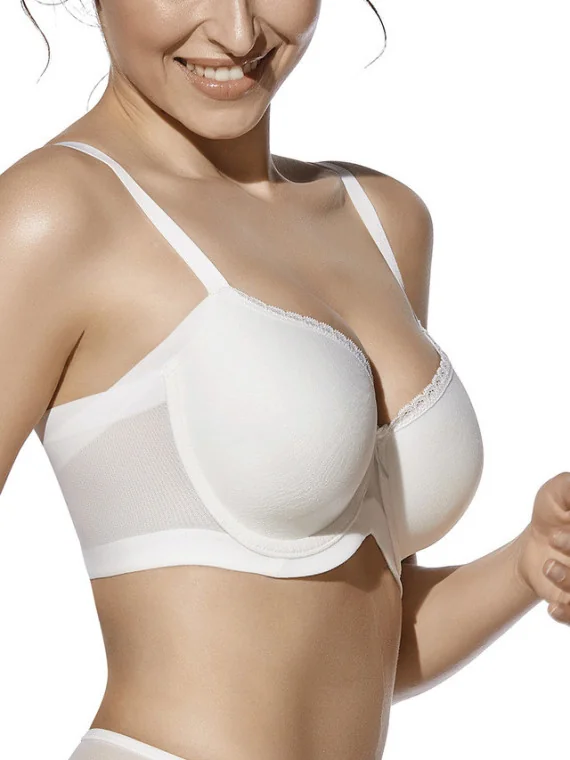 Sujetador Selene Violeta C-D-E-F de gran capacidad con aros y relleno