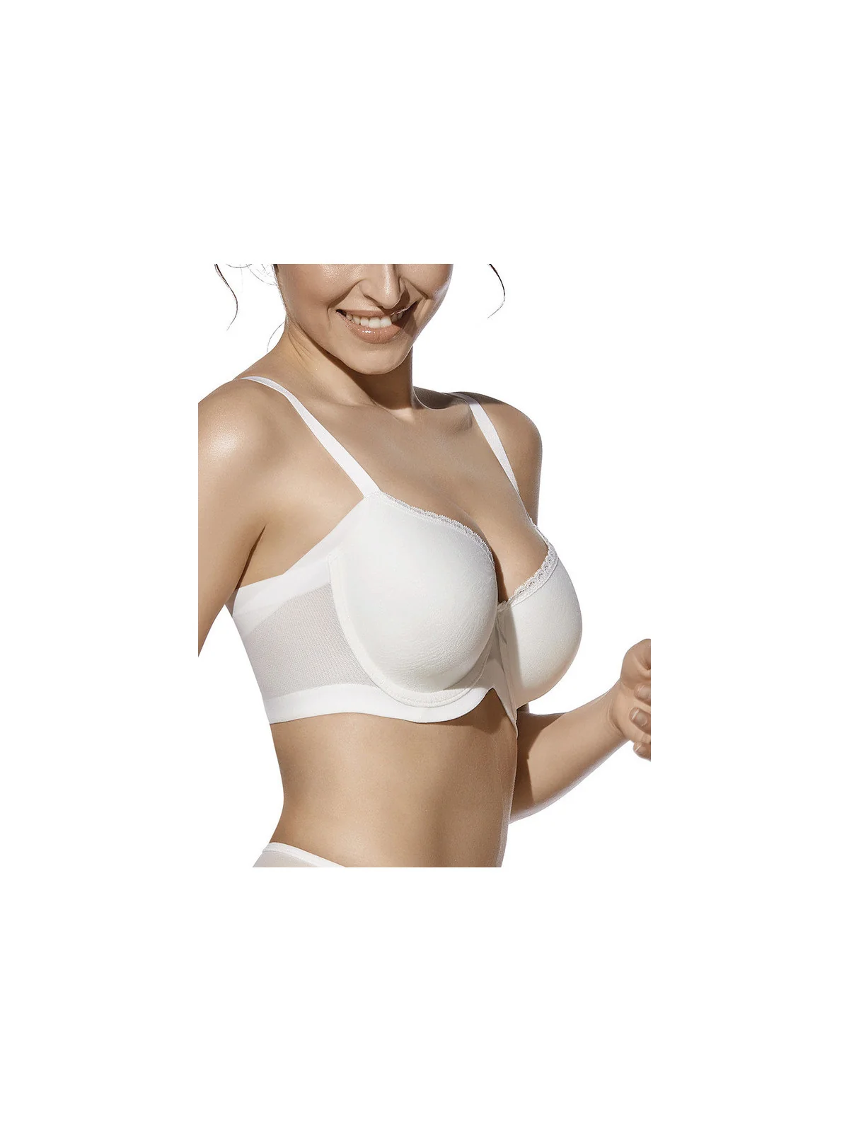 Sujetador Selene Violeta C-D-E-F de gran capacidad con aros y relleno