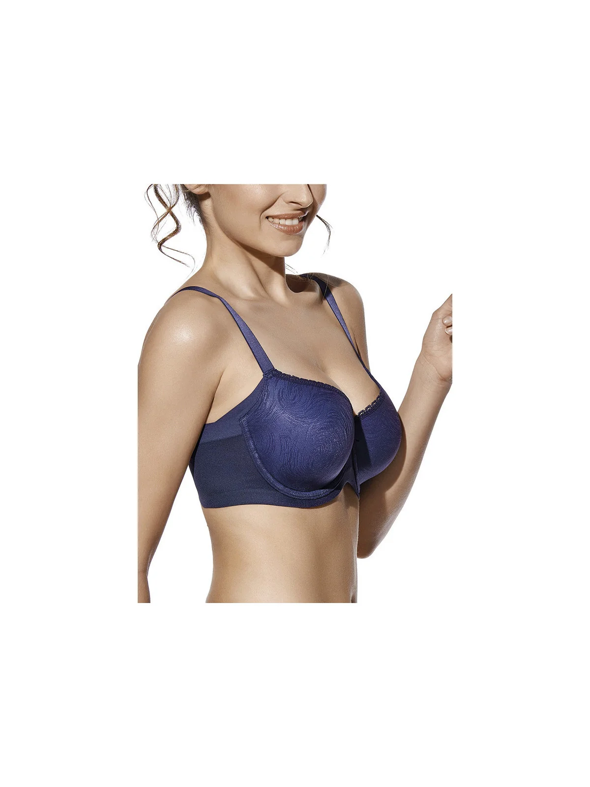 Sujetador Selene Violeta C-D-E-F de gran capacidad con aros y relleno