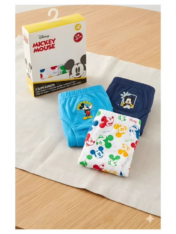 Pack 3 Slips Mickey Mouse Sun City Sun City - 1