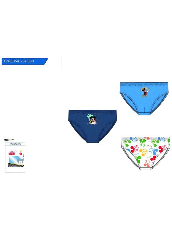Pack 3 Slips Mickey Mouse Sun City Sun City - 2