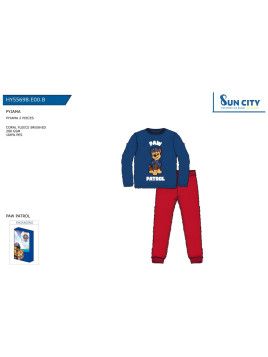 Pijama Coralina Niño Paw Patrol Sun City - 1