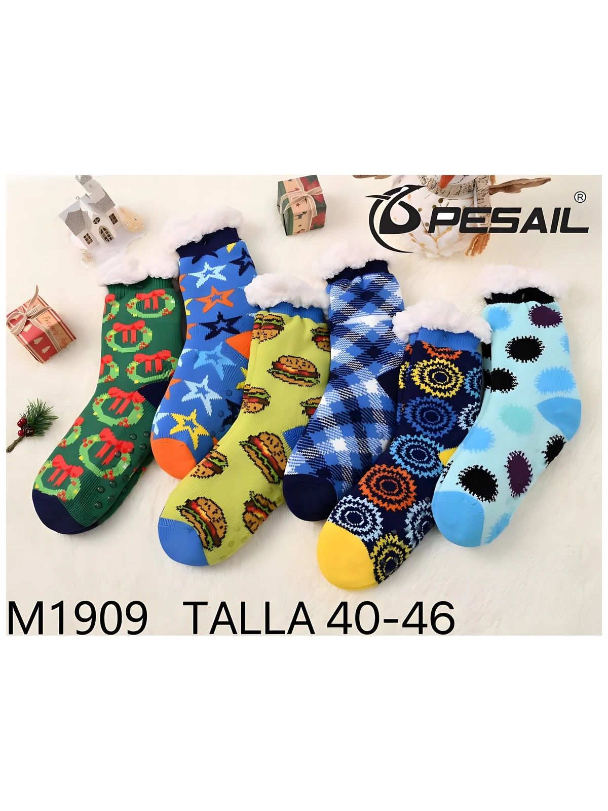 Calcetines borrego hombre Pesail M1909 pack 12 - vista 2