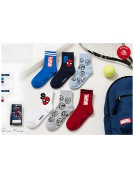 Pack 3 Calcetines Deporte Spiderman Sun City Sun City - 1