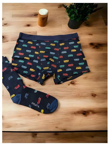 Set boxer hombre Privata PV505 con calcetín XXL