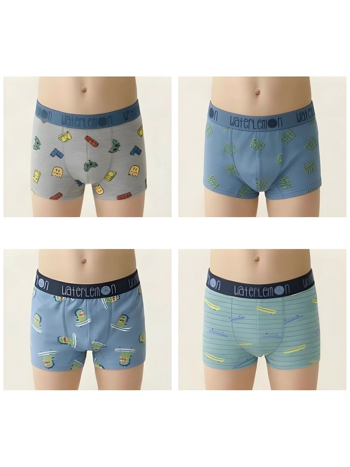 Boxers niño gamers Waterlemon 122 Pack 2