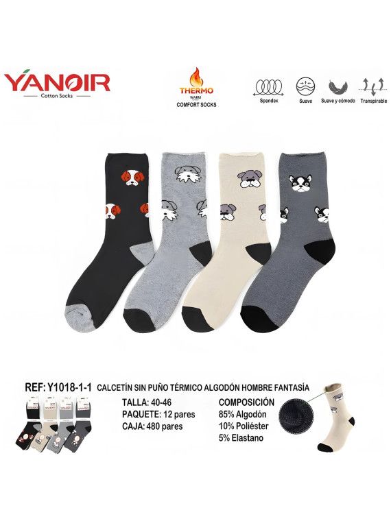 Calcetin Yanoir Rizo 1018 Cro sin Puño Yanoir - 2