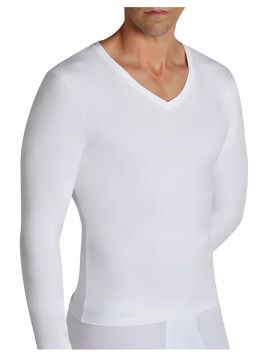Camiseta manga larga hombre pico Ysabel Mora 20101 - vista 2