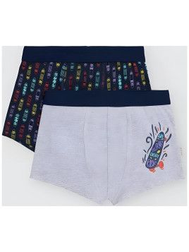 Pack bóxer niño estampados Ysabel Mora 18989 gorras huesitos patinetes