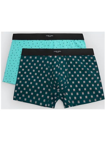 Bóxer algodón elastano Ysabel Mora 20446 pack de 2