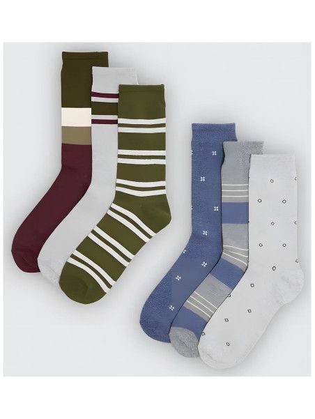 Pack Calcetines Hombre de 6 Ysabel Mora 22103