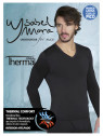 Camiseta térmica cuello pico Ysabel Mora 70101 manga larga