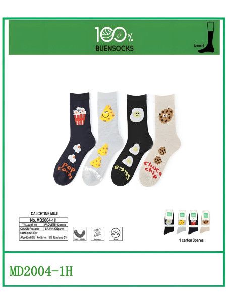 Calcetin Mujer Buen Socks Buensocks - 1