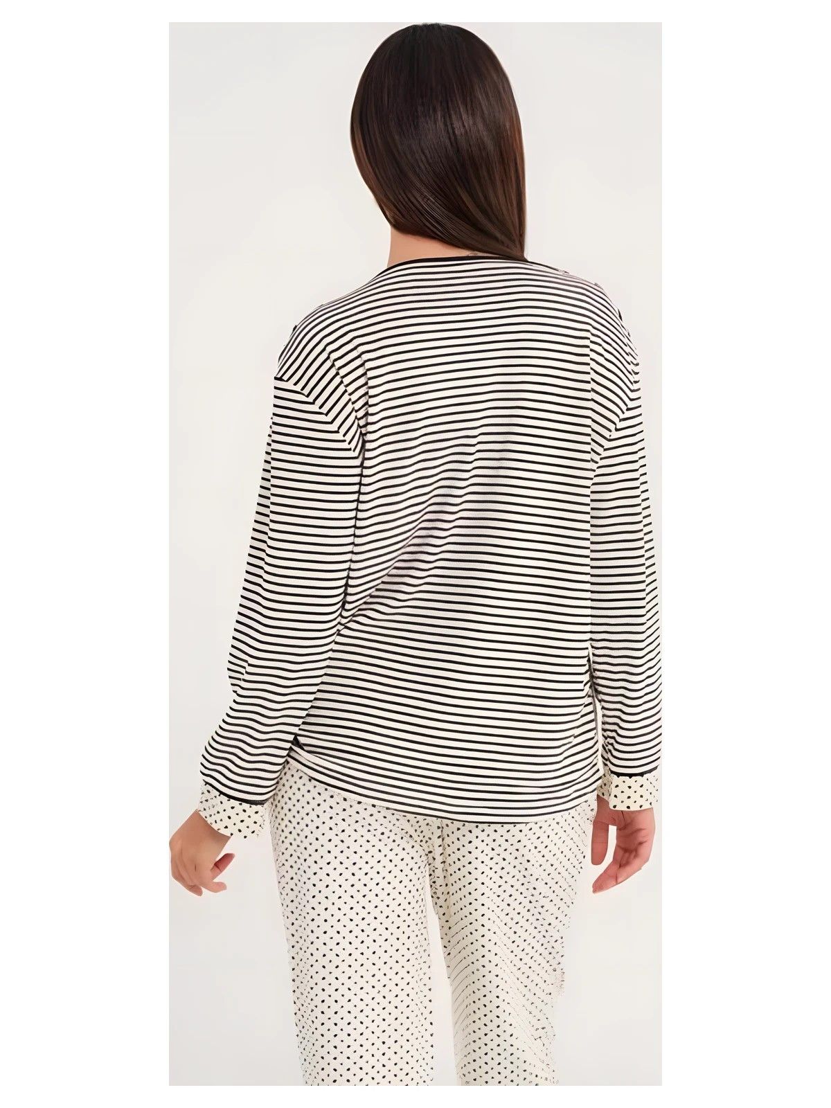 Da25w412 Pijama Spandex Mujer Don Algodón - 3