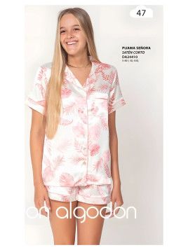 Pijama satén corto mujer Don Algodón DA24410 - vista 2