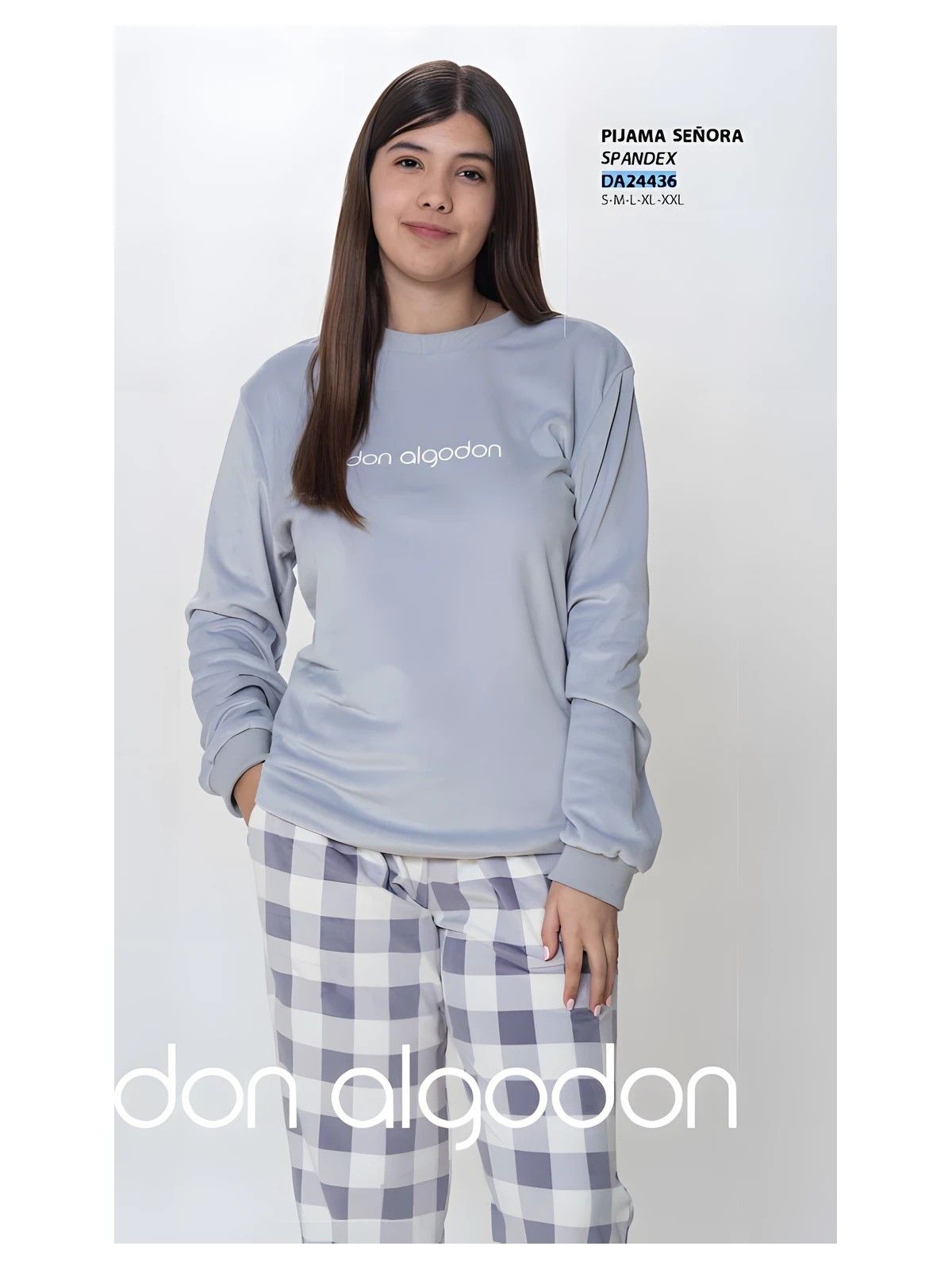 Pijama mujer Don Algodón DA24436 - vista 2 Pijama mujer Don Algodón DA24436 - vista 2