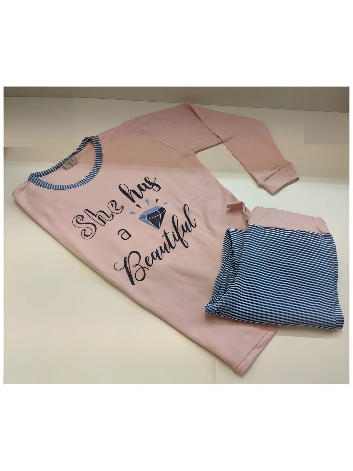Pijama 3600-4600 Mf Mujer Trotes - 2