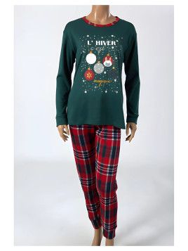 Pijama Navidad mujer Trotes 3600