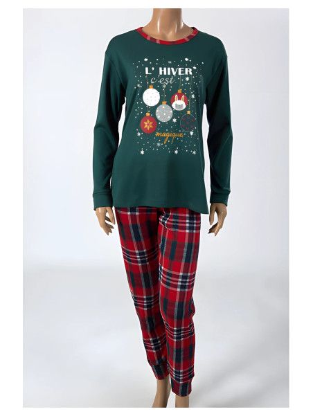 Pijama Navidad mujer Trotes 3600