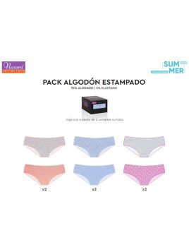 Pack bragas señora 685 Naiara, 2 unidades - vista 2
