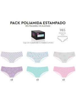 Pack bragas señora 985 Naiara, 2 unidades - vista 2