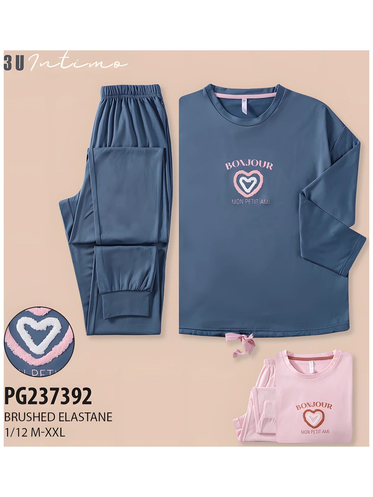 Pijama rizo Pg237392 Tress - vista 2 Pijama rizo Pg237392 Tress - vista 2