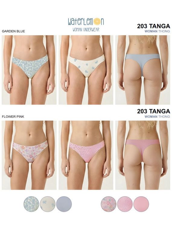 203 Tanga Pack de 3 Waterlemon Waterlemon - 2