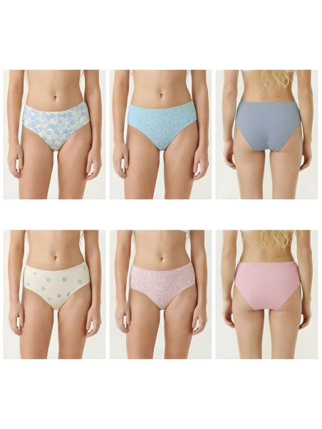 222 Braga Midi Mujer Pack 3 Waterlemon Waterlemon - 1