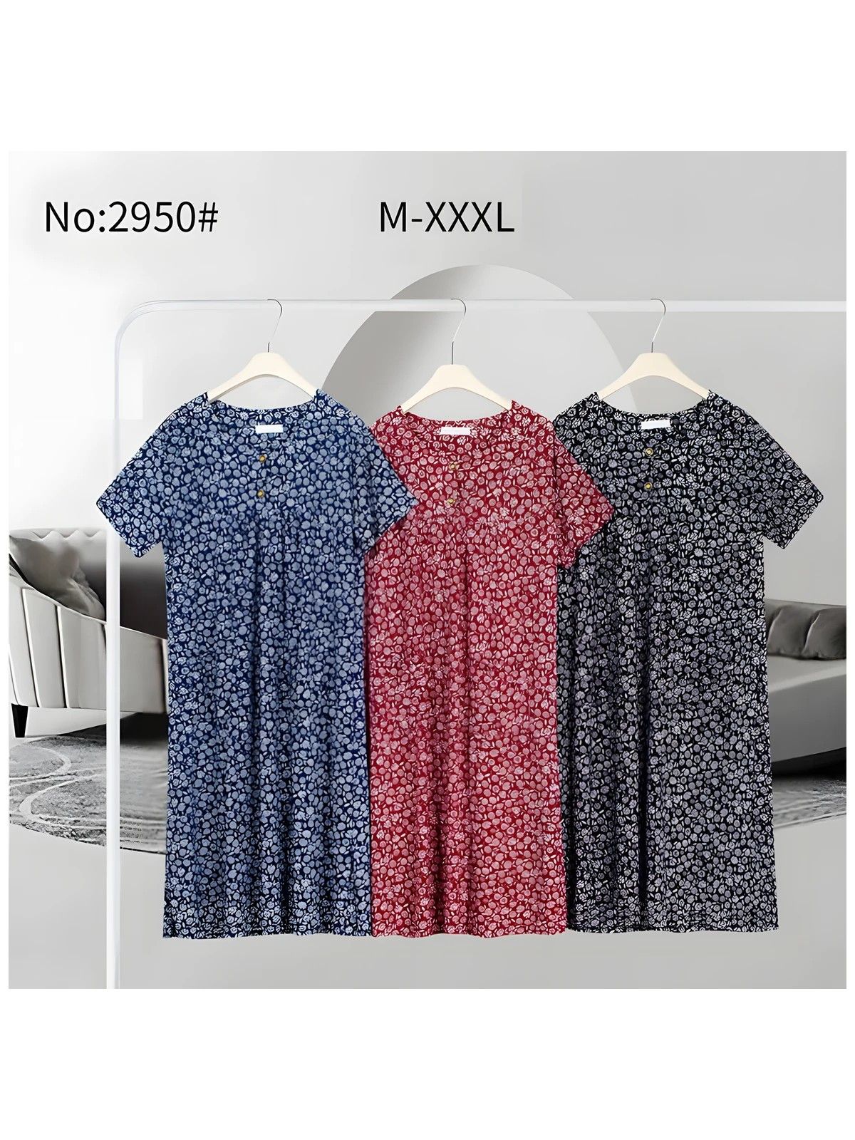 Camisola negra mujer Teng Sheng 2950 - vista 2