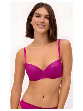 Sujetador Ysabel Mora 10828 push up berry pink