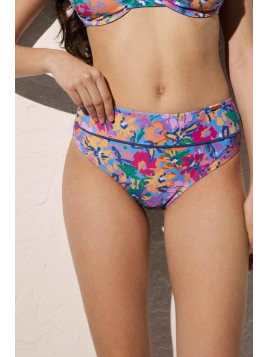 Braga Bikini Alta Reductora con Estampado Floral | Ysabel Mora BAÑADORES 2024 